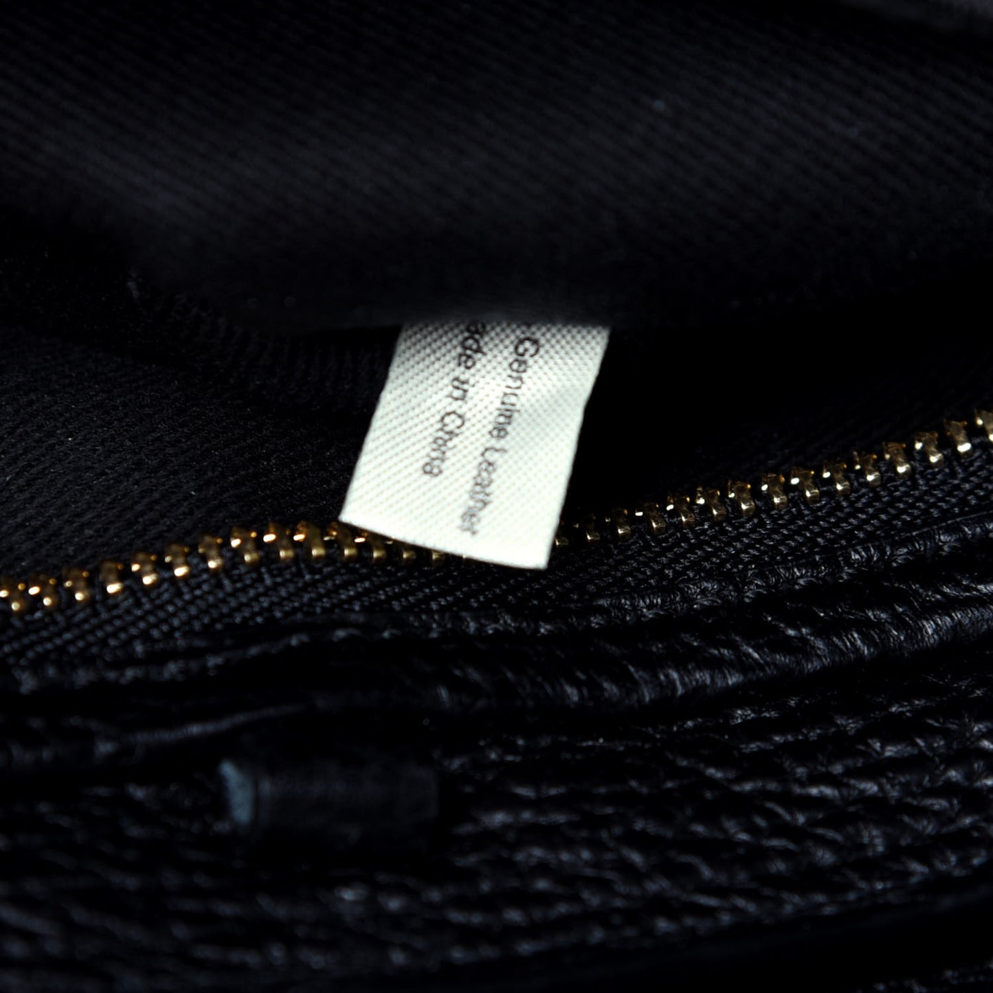 Textured Calfskin Medium Pashli Satchel Black