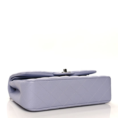 Chanel Caviar Quilted Medium Double Flap Light Purple 4 of 11