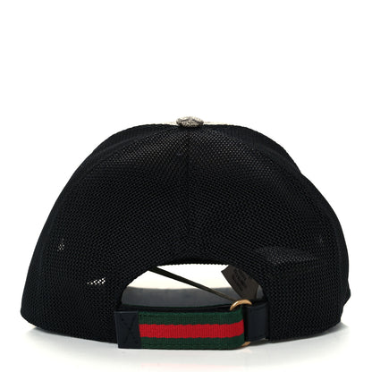 Gucci GG Supreme Monogram Bee Print Baseball Hat XS Beige 5 of 9
