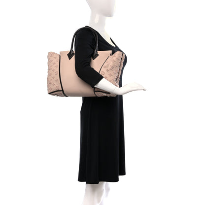Louis Vuitton Veau Cachemire Calfskin Tote W PM Petale 2 of 8