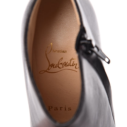 Christian Louboutin Calfskin Bella Top 120 Ankle Boots 35 Black 7 of 11