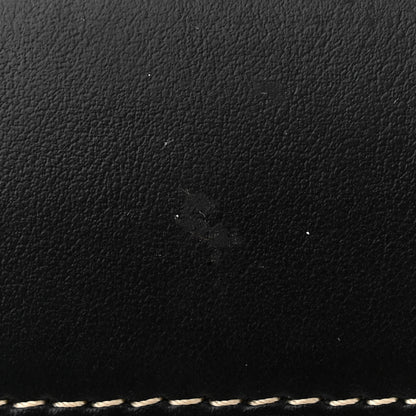 Burberry Canvas Smooth Calfskin Two Tone Mini Pocket Bag White Black 12 of 15