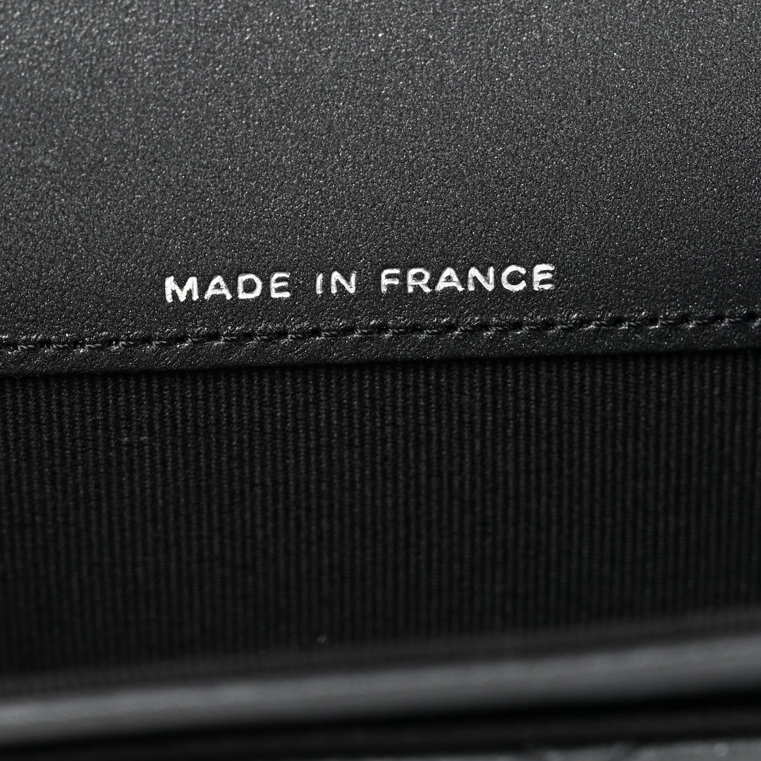 Chanel Pearly Lambskin Quilted Flap Card Holder Wallet So Black 5 of 8