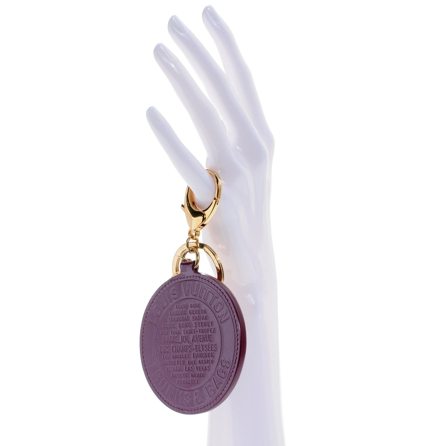 Vernis Trunks and Bags Bag Charm Violet