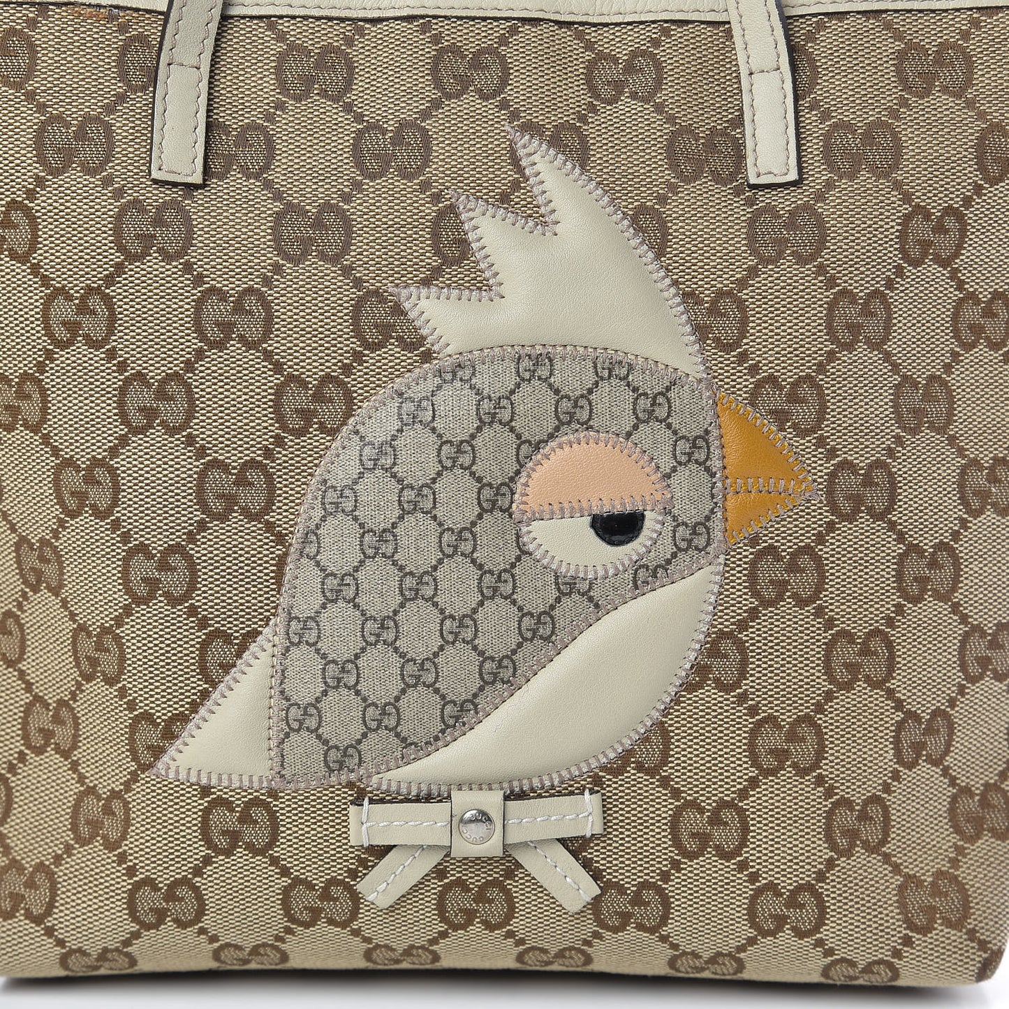 GG Monogram Mini Zoo Bird Tote