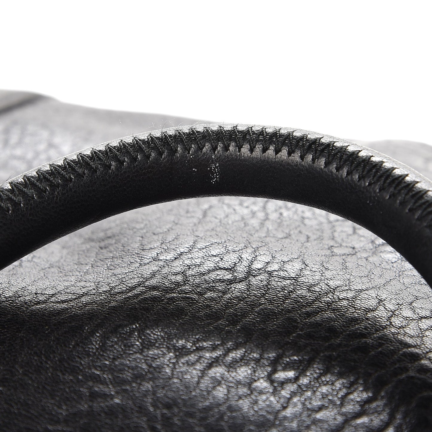 Goatskin Madras Convertible Tote Nero Black