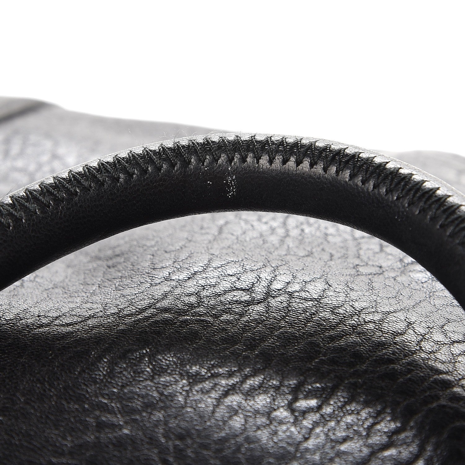 Miu Miu Goatskin Madras Convertible Tote Nero Black 9 of 15