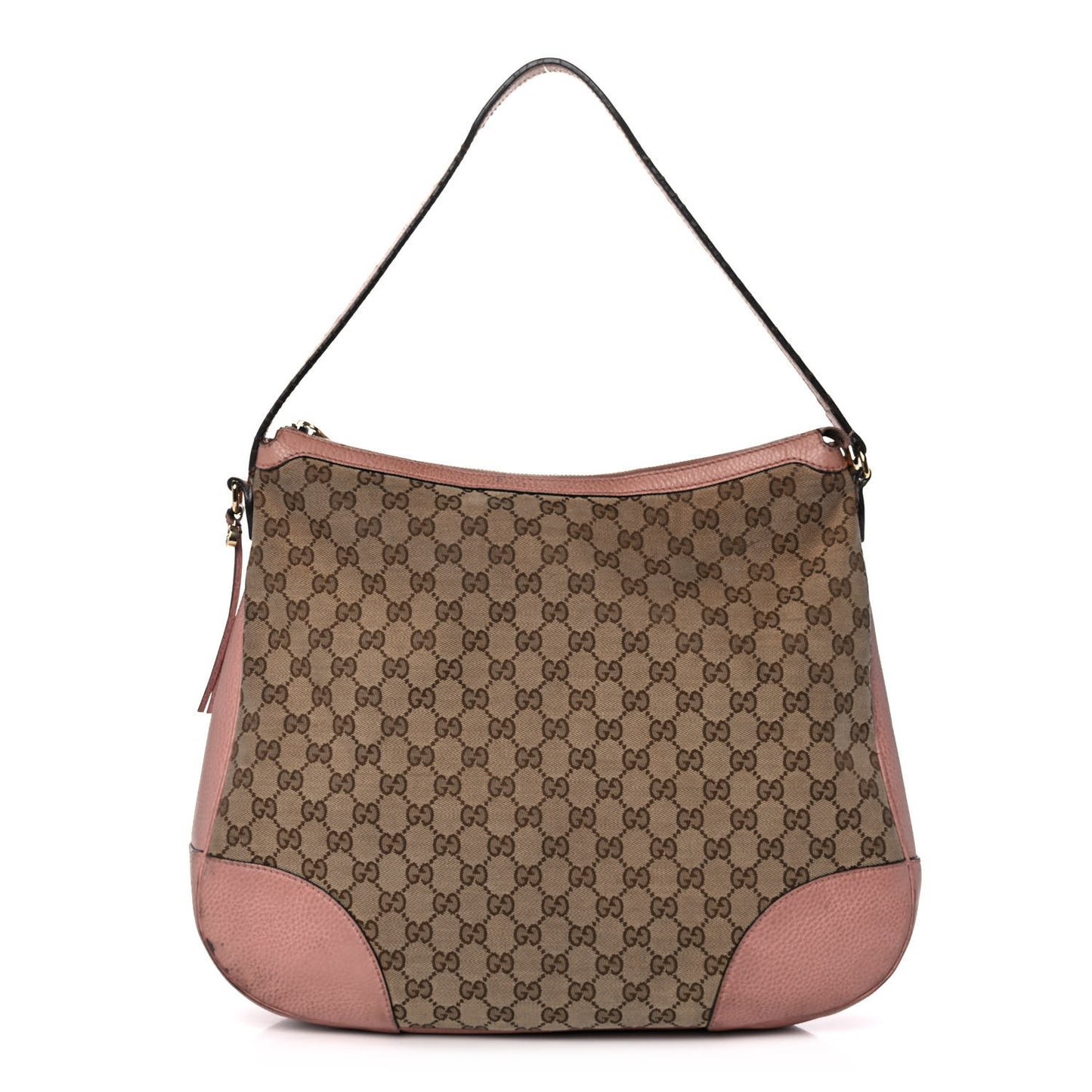 GG Monogram Large Margaux Hobo Beige Soft Pink