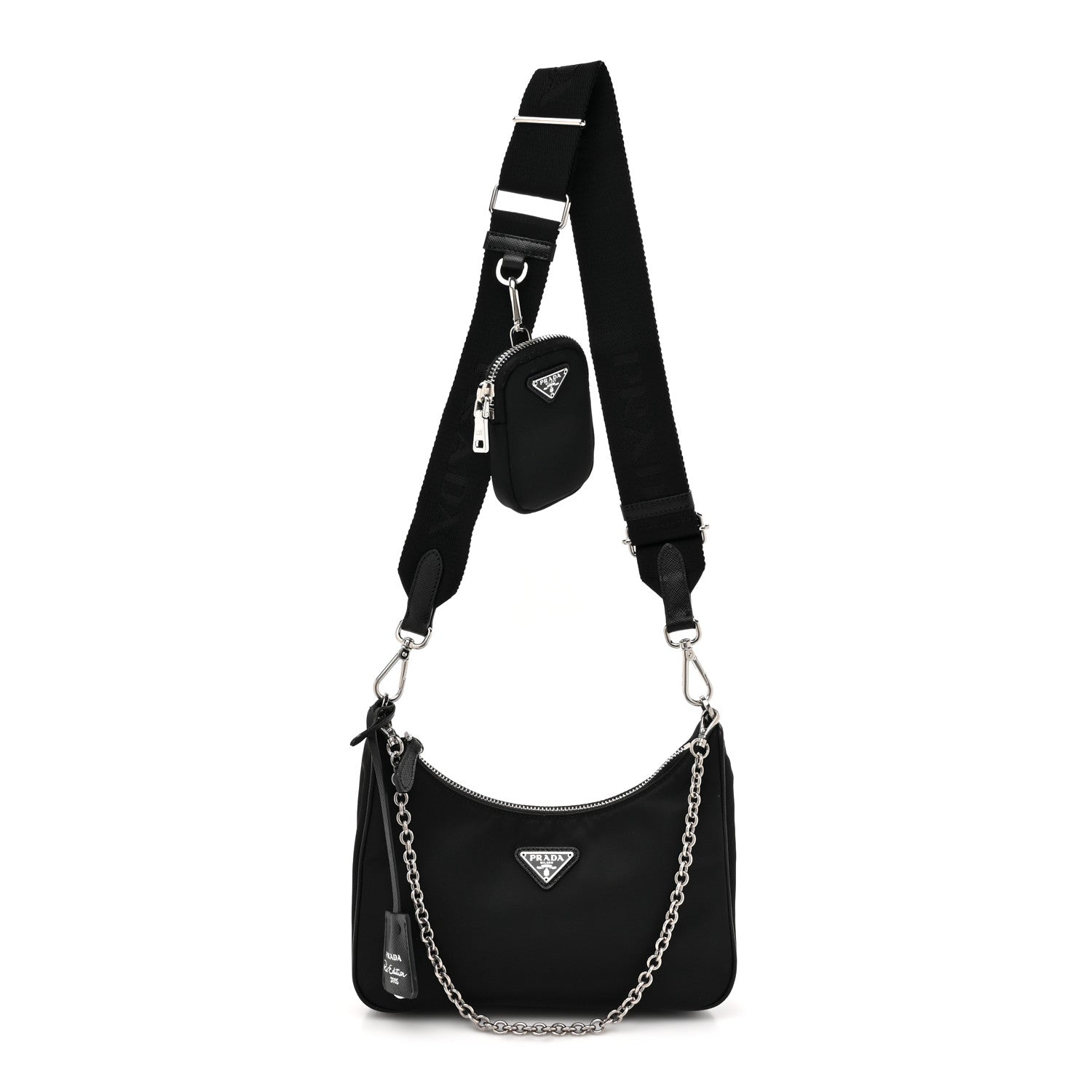 Prada Nylon Re-Edition 2005 Shoulder Bag Black 1 of 12