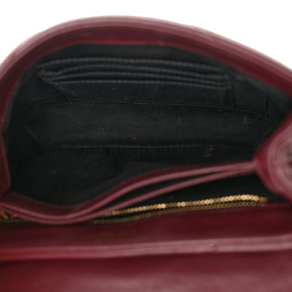 Saint Laurent Calfskin Y Quilted Monogram Toy Loulou Monogram Crossbody Bag Rouge Legion 5 of 14