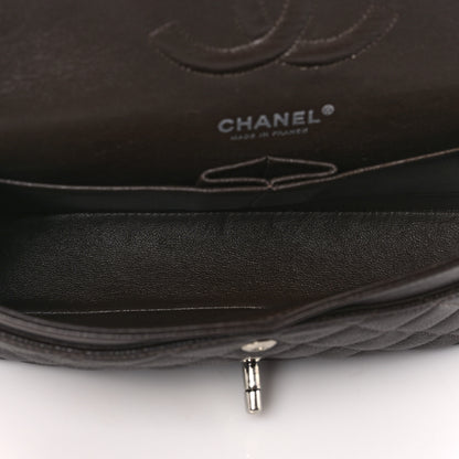 Chanel Caviar Quilted Medium Double Flap Brown 5 of 9