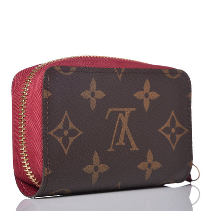 Louis Vuitton Monogram Zippy Multicartes Fuchsia 3 of 7