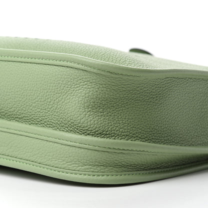 Hermes Taurillon Maurice Evelyne III PM Vert Criquet 7 of 11