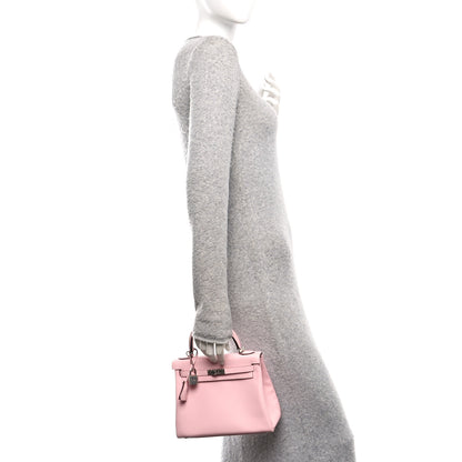 Hermes Swift Kelly Retourne 25 Rose Sakura 2 of 11