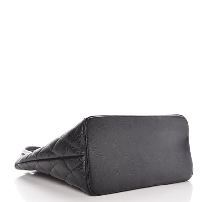 Chanel Caviar Quilted Medallion Tote Black 4 of 9