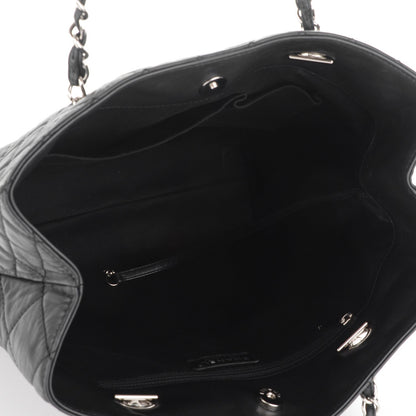 Chanel Calfskin Quilted In The Business North South Tote Black 5 of 7