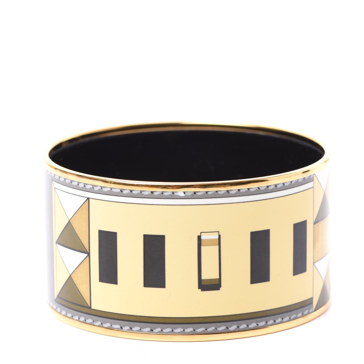 Enamel Printed Collier De Chien Extra Wide Bracelet 70