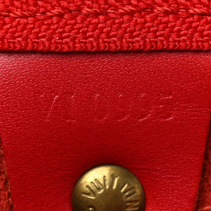 Louis Vuitton Epi Keepall 45 Castillan Red 7 of 21
