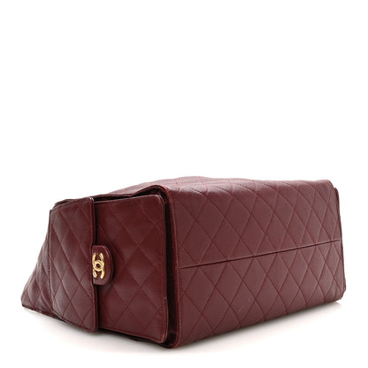 Chanel Caviar Quilted Medium Chanel 25 Handbag Burgundy 6 of 19