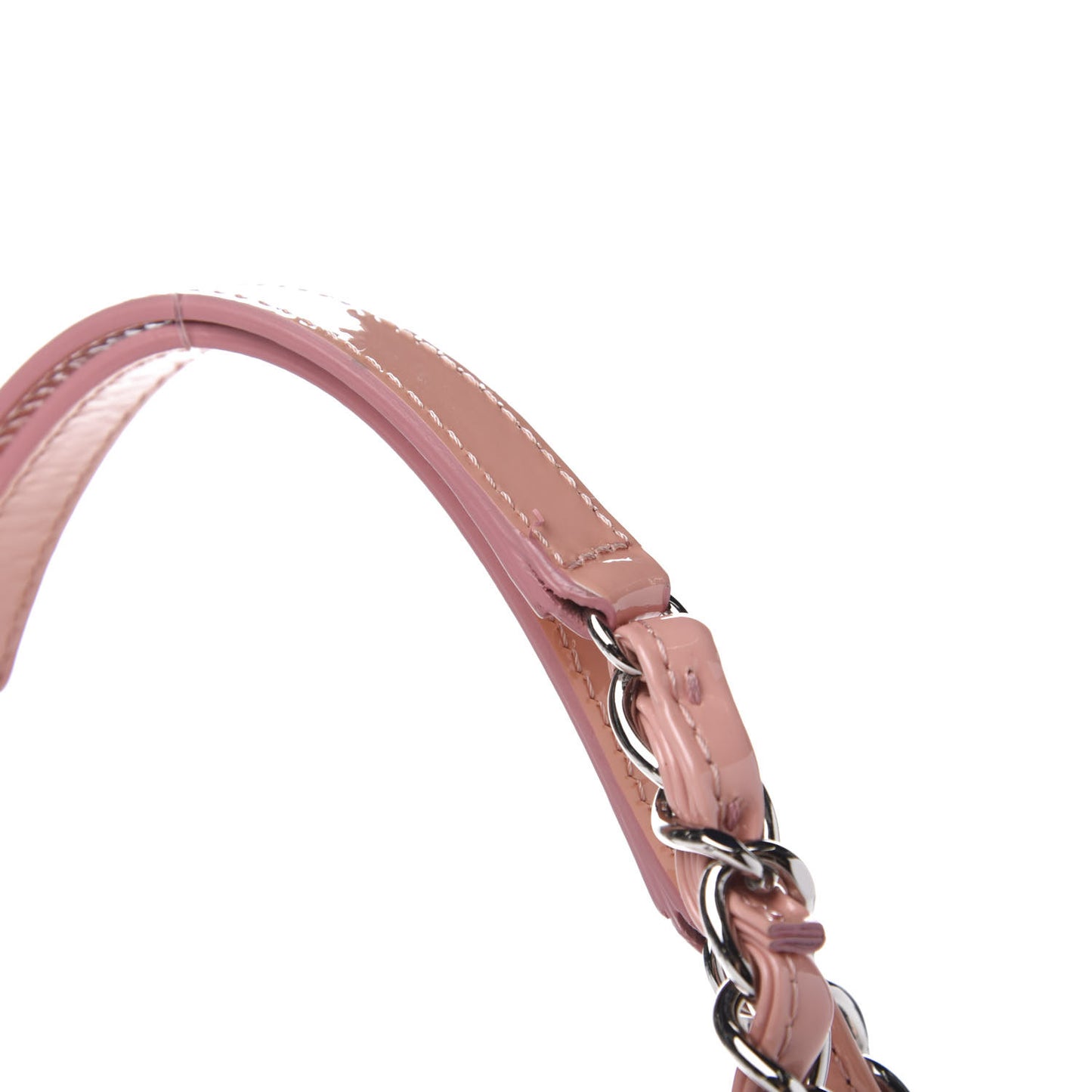 Patent Quilted Medium Just Mademoiselle Pink