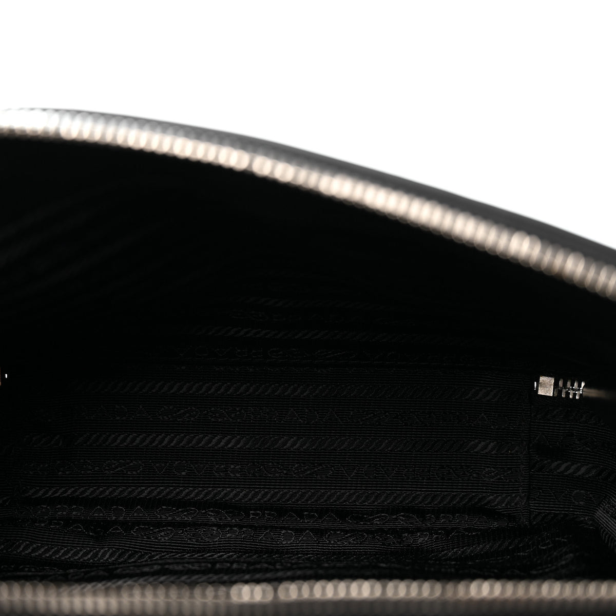 Prada Spazzolato Medium Brique Crossbody Bag Black 5 of 14