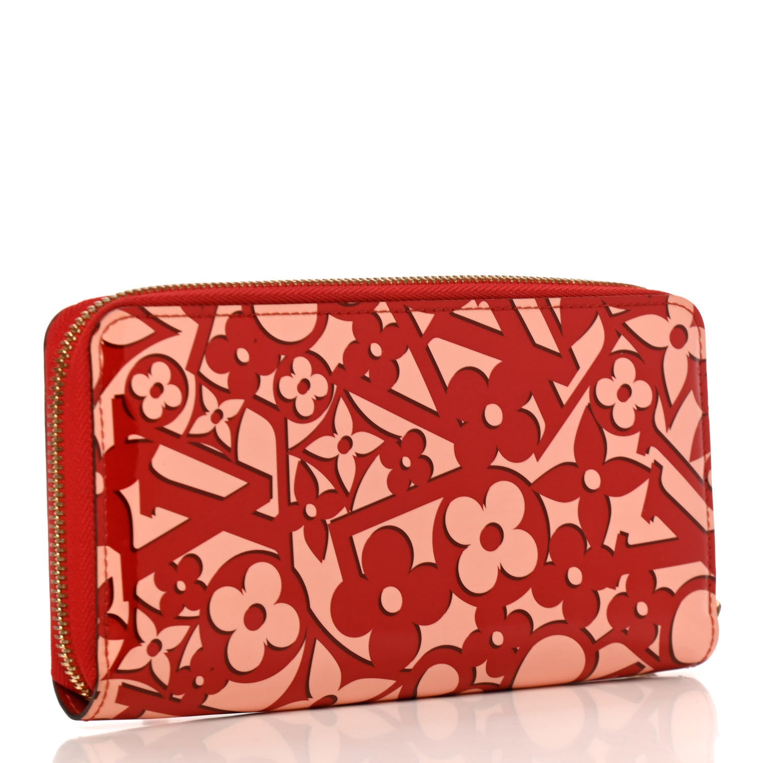 Louis Vuitton Patent Sweet Monogram Zippy Wallet Pomme D'Amour 3 of 7