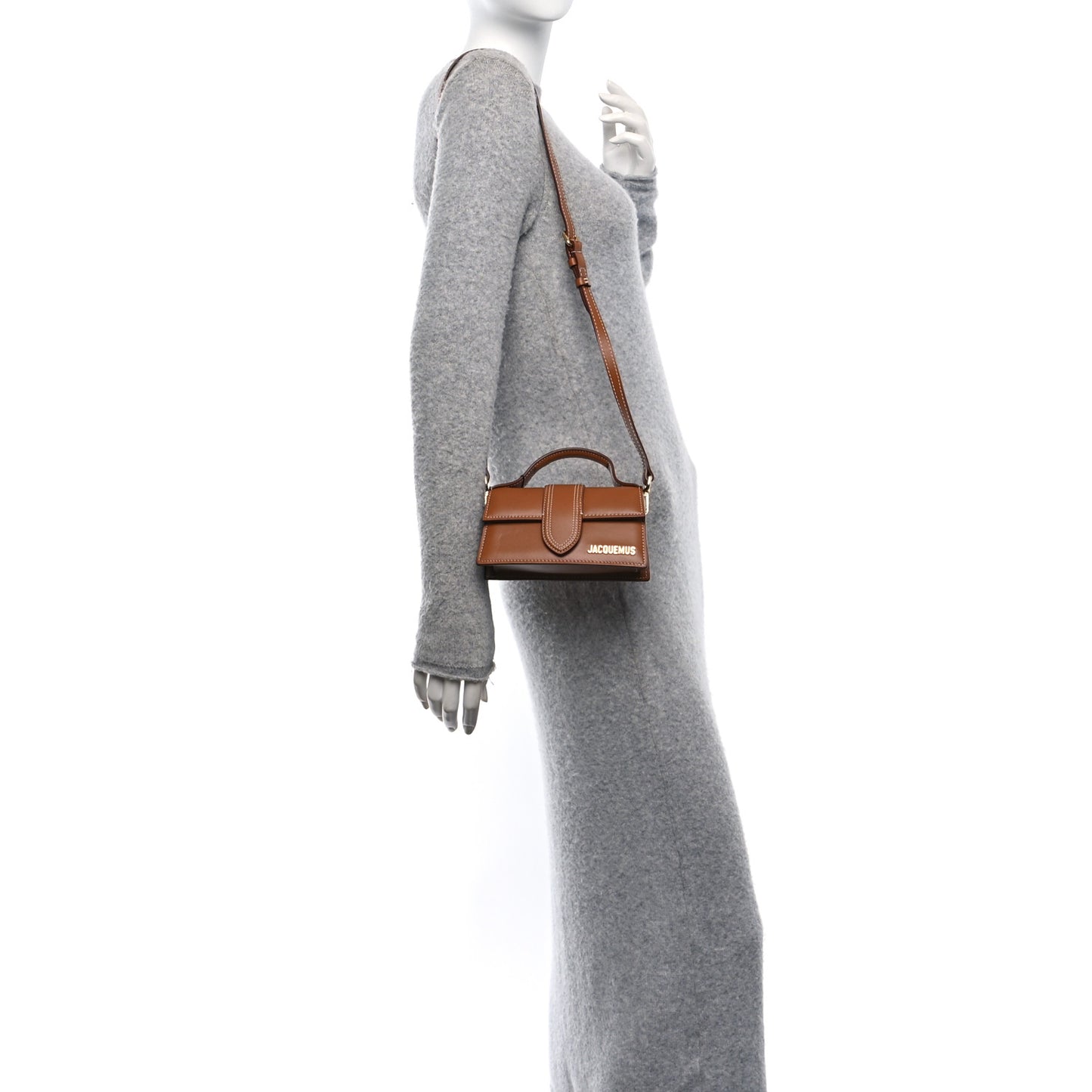 Smooth Calfskin Le Bambino Light Brown