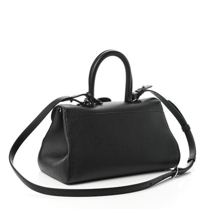 Delvaux Calfskin Mini Brillant East West Satchel Black 3 of 9