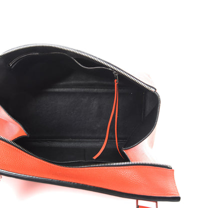 Celine Grained Calfskin Medium Edge Shoulder Bag Vermillion 5 of 21