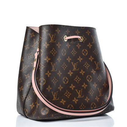 Louis Vuitton Monogram Neonoe MM Rose Poudre 3 of 9