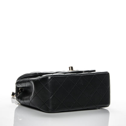 Chanel Lambskin Quilted Mini Square Flap Black 4 of 8