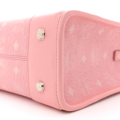 MCM Viestos Small Munchen Tote Blossom Pink 10 of 11