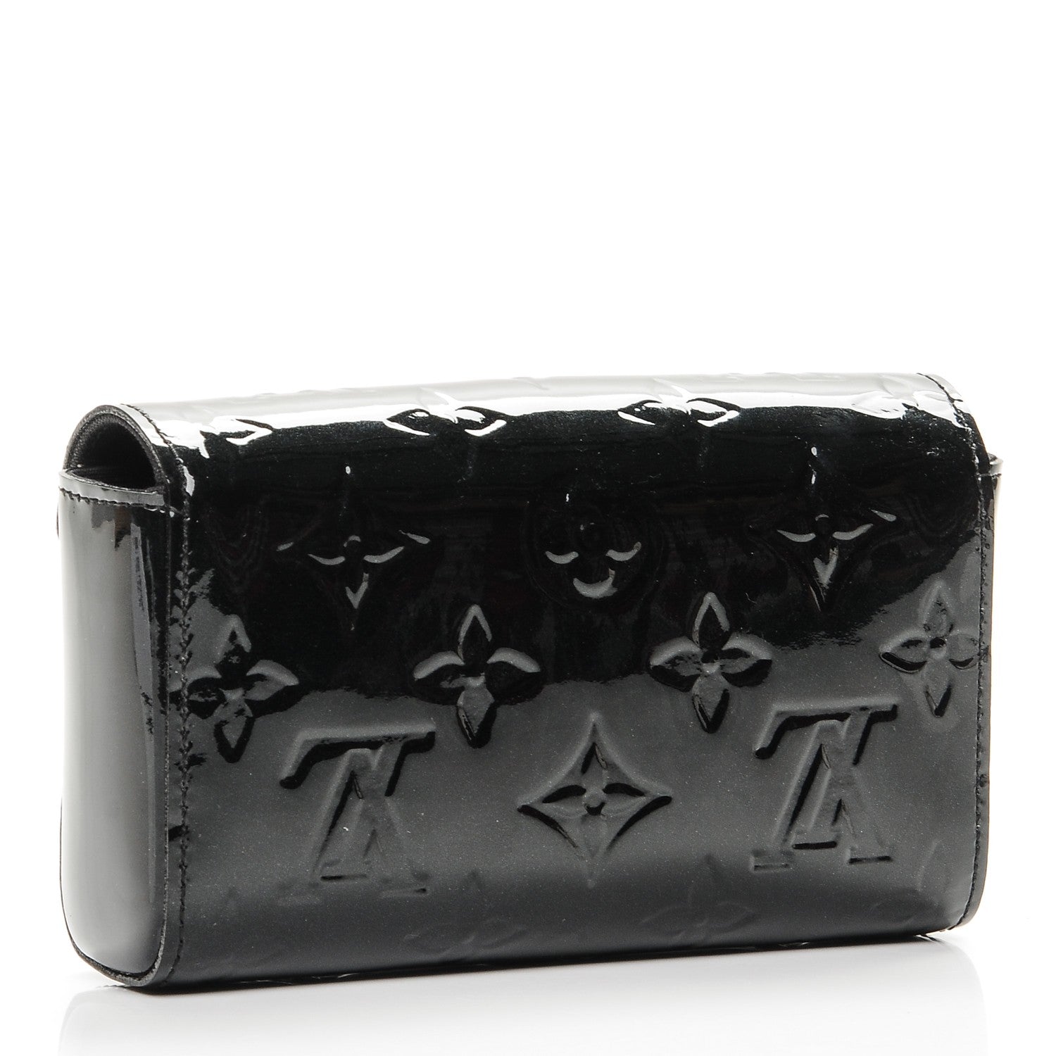 Louis Vuitton Vernis Lucie Pouch Noir Magnetique 3 of 6