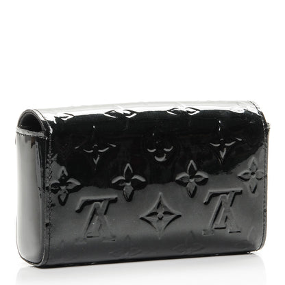 Louis Vuitton Vernis Lucie Pouch Noir Magnetique 3 of 6