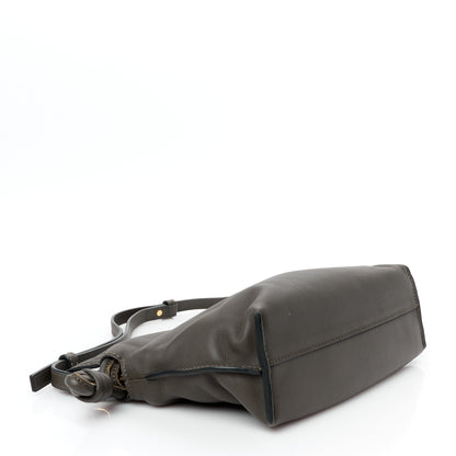 Loewe Calfskin Mini Flamenco Knot Clutch Vintage Khaki 4 of 10