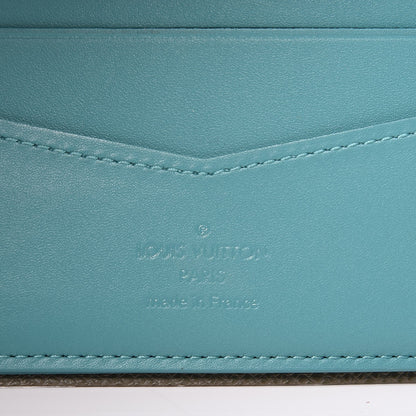 Louis Vuitton Monogram Outdoor Slender Wallet Pacific Blue 6 of 8