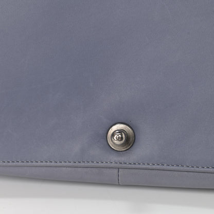 Chanel Lambskin Quilted Large Boy Flap Grey 14 of 15