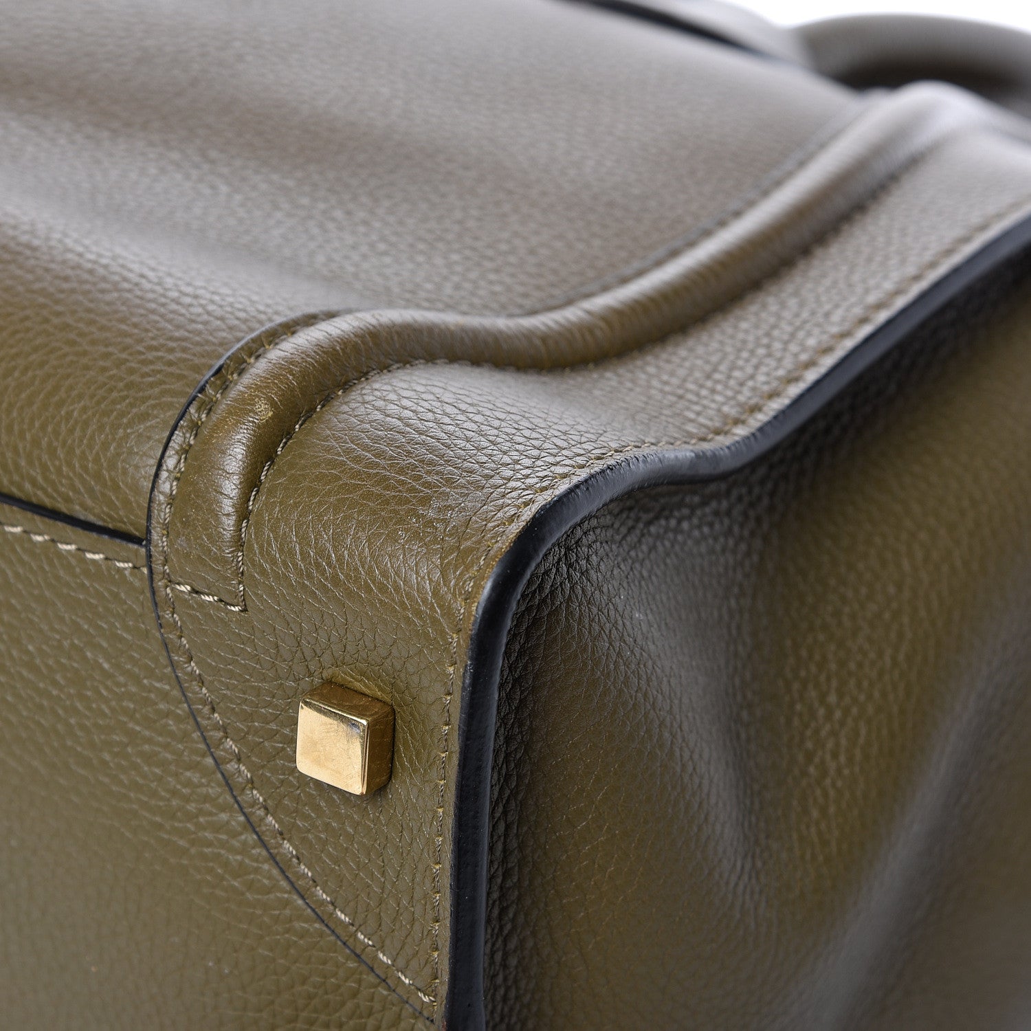 Celine Drummed Calfskin Mini Jungle 12 of 18