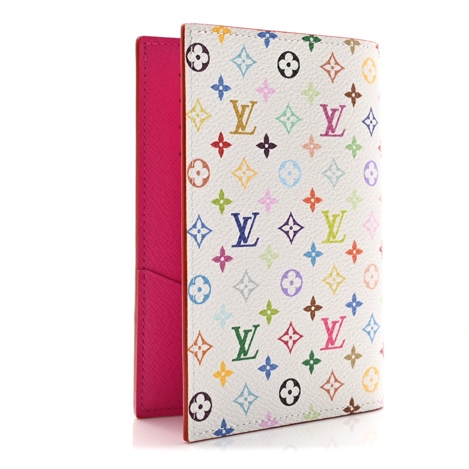Louis Vuitton LV X TM Monogram Multicolor Passport Cover White 2 of 6