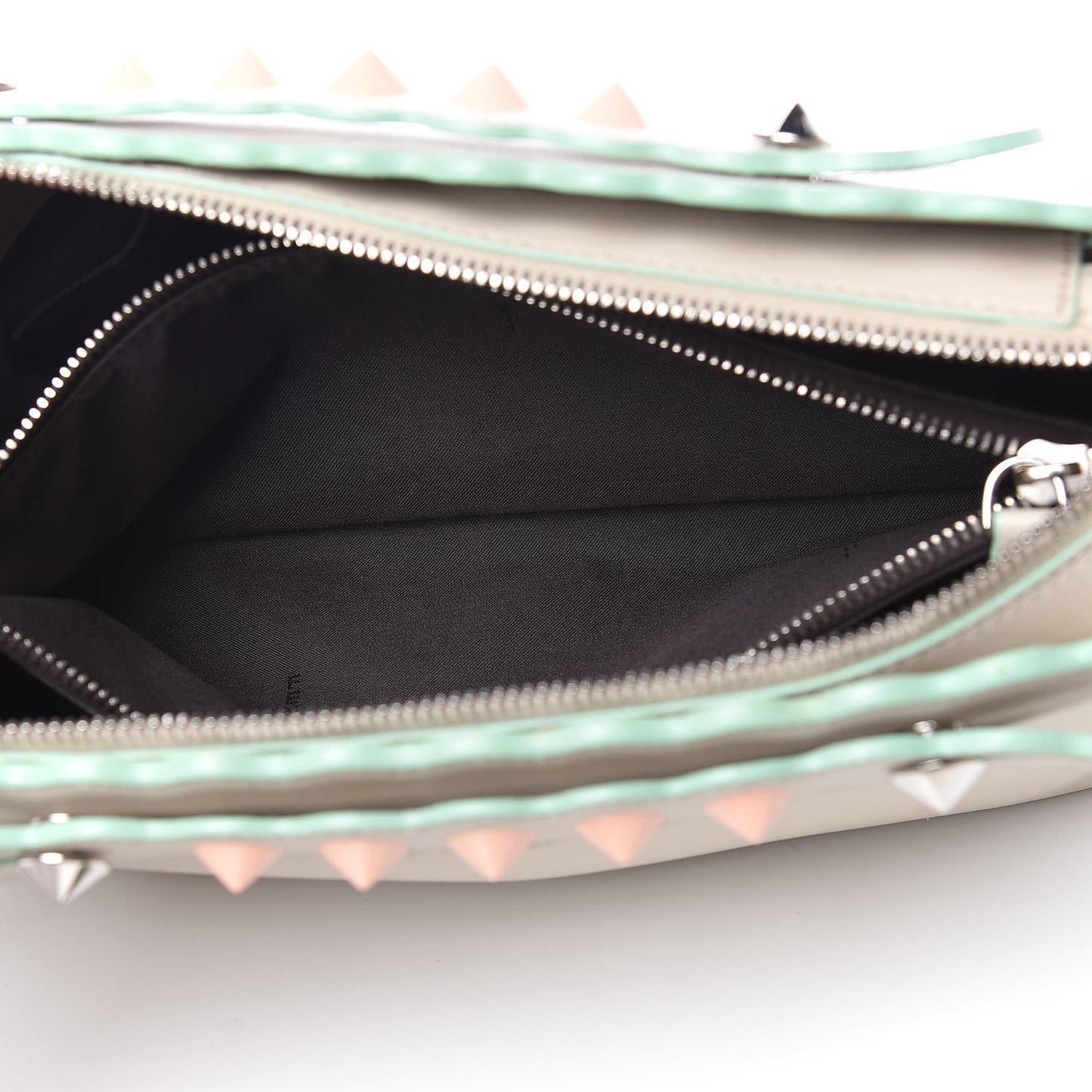 Vitello Dolce Scalloped Studded Medium By The Way Boston Bag Latte