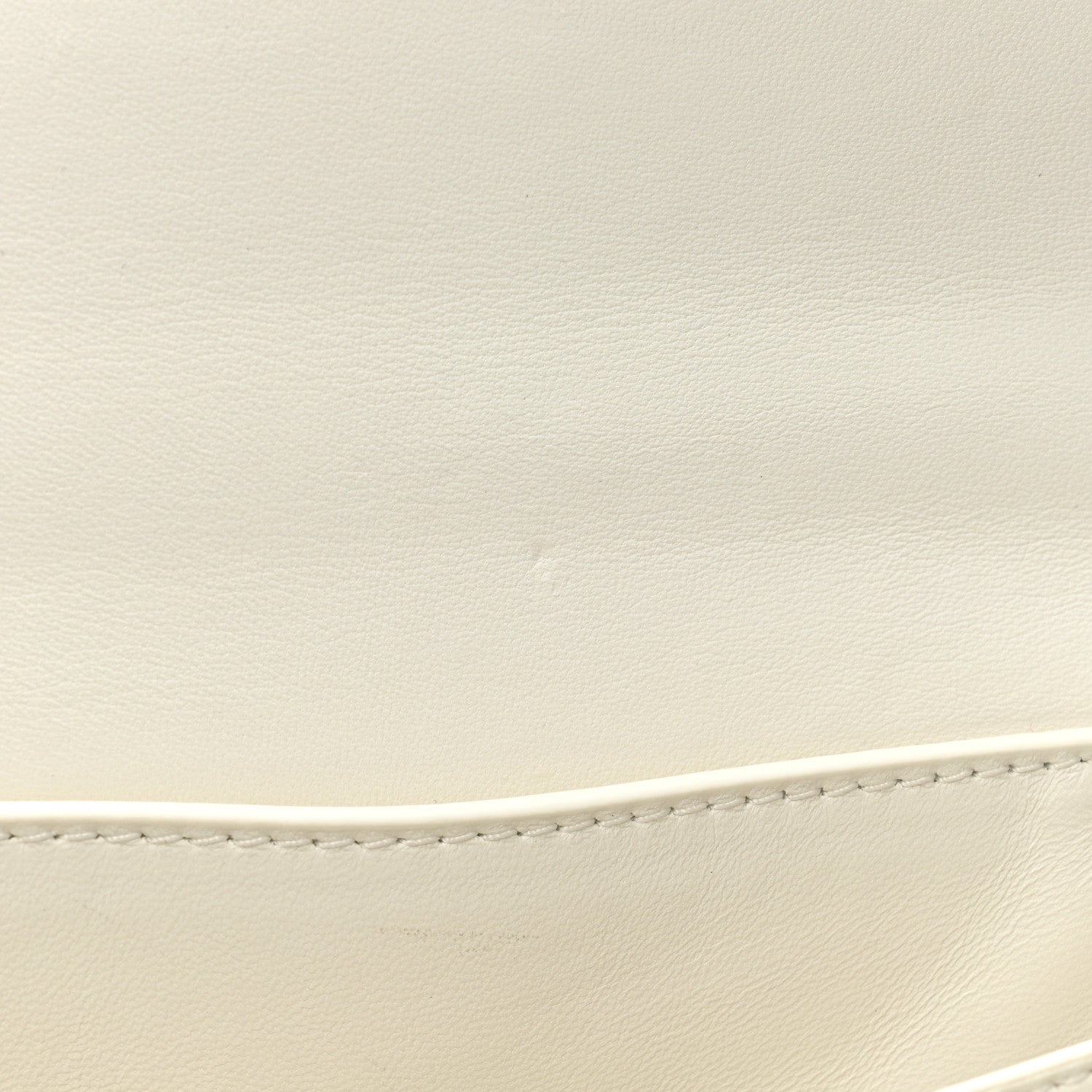 Bottega Veneta Calfskin Mount Envelope Bag White 11 of 11