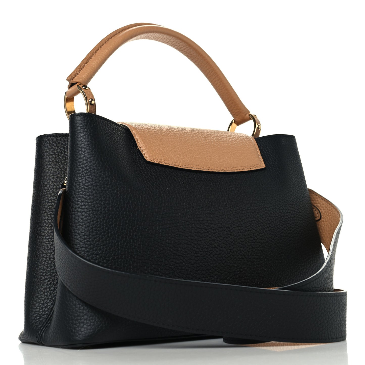 Taurillon Capucines PM Black Arizona