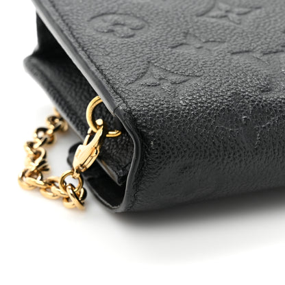 Louis Vuitton Empreinte Vavin Chain Wallet Black 19 of 19