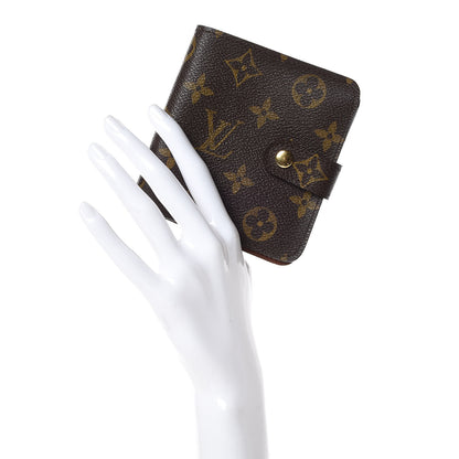 Louis Vuitton Monogram Compact Zippe Zipped Wallet 2 of 10
