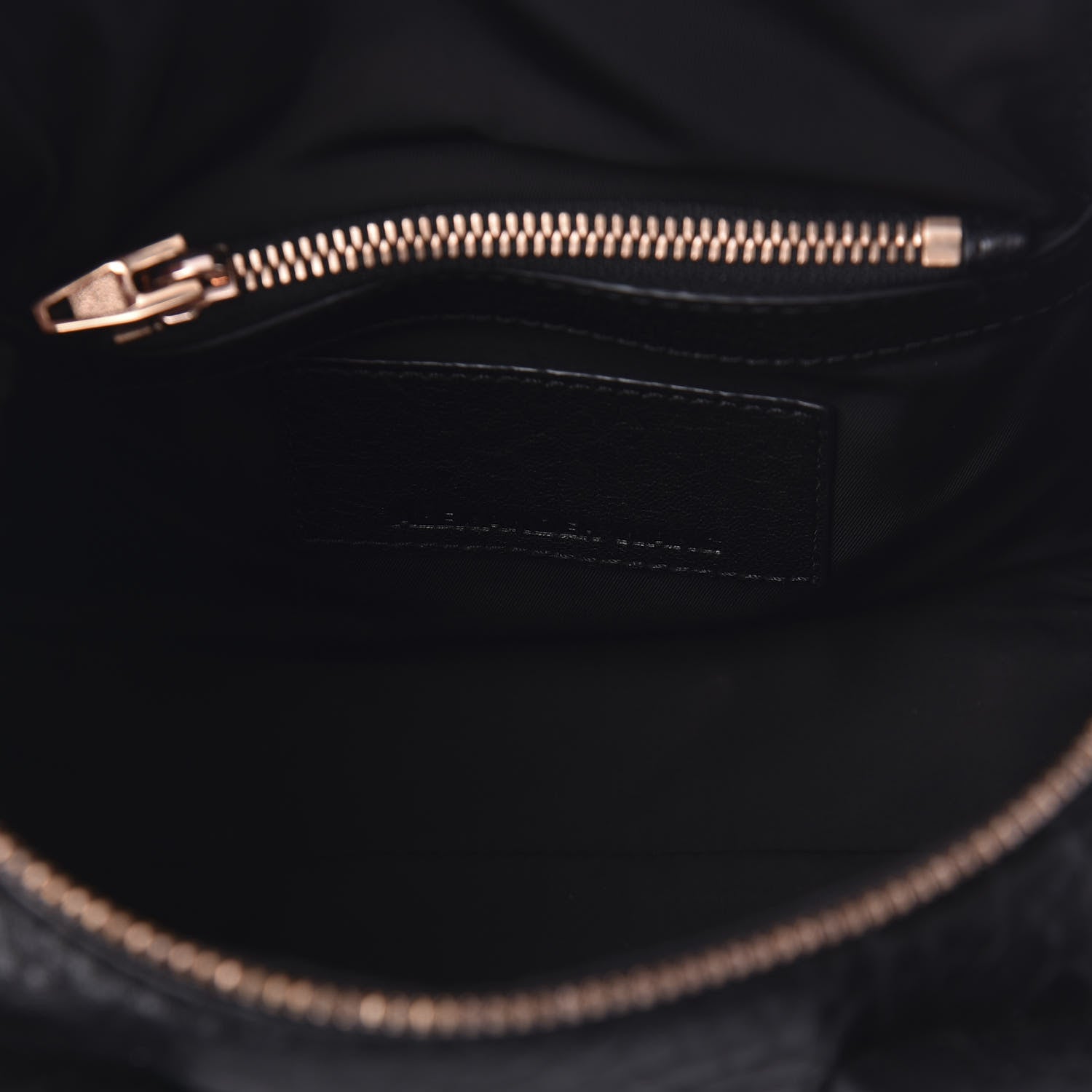 Alexander Wang Pebbled Lambskin Mini Rockie Black Rose Gold Hardware 8 of 9