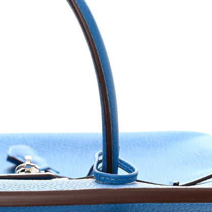 Hermes Togo Birkin 35 Mykonos 11 of 13