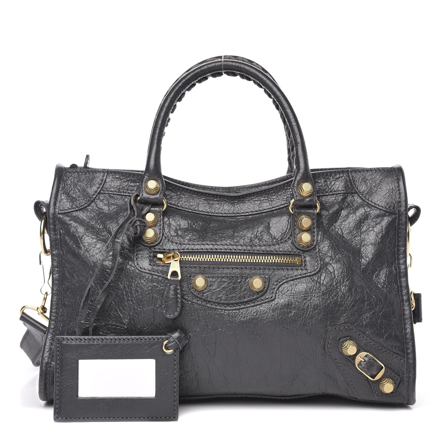 Balenciaga Agneau Giant 12 Gold Hardware S City Gris Fossile 1 of 9