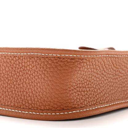 Hermes Taurillon Maurice Amazone Evelyne TPM Gold White 9 of 11