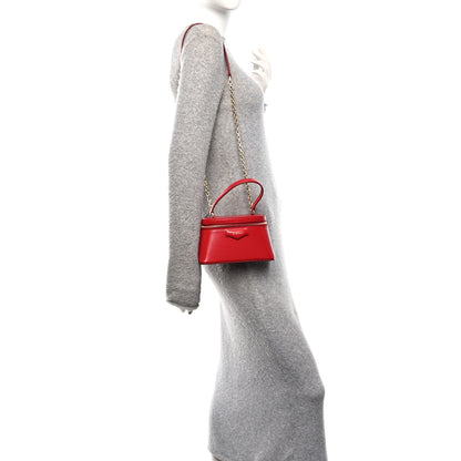 Givenchy Box Calfskin Antigona Vanity Bag With Chain Vermillon 2 of 9