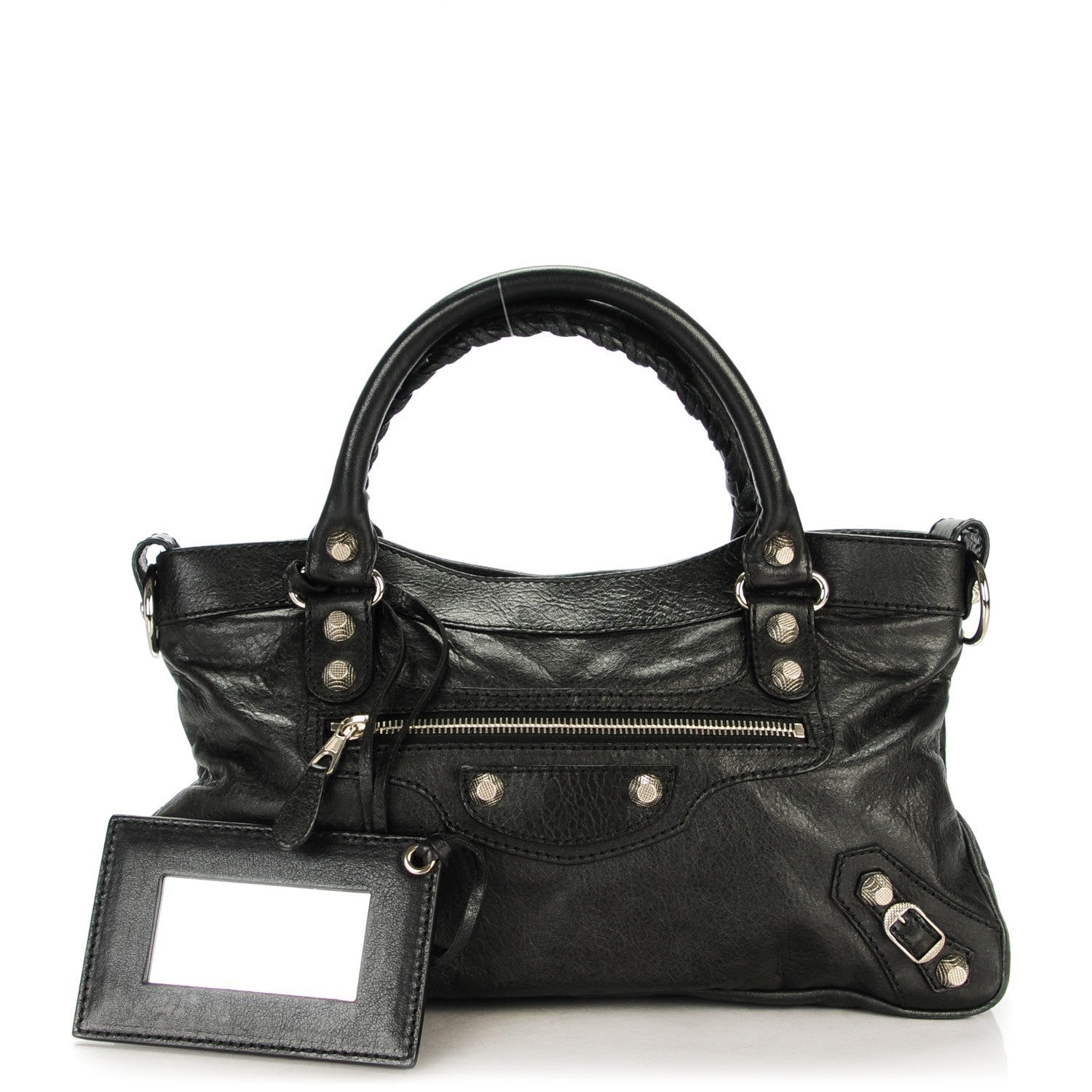 Balenciaga Agneau Giant 12 Silver Hardware First Black 1 of 8